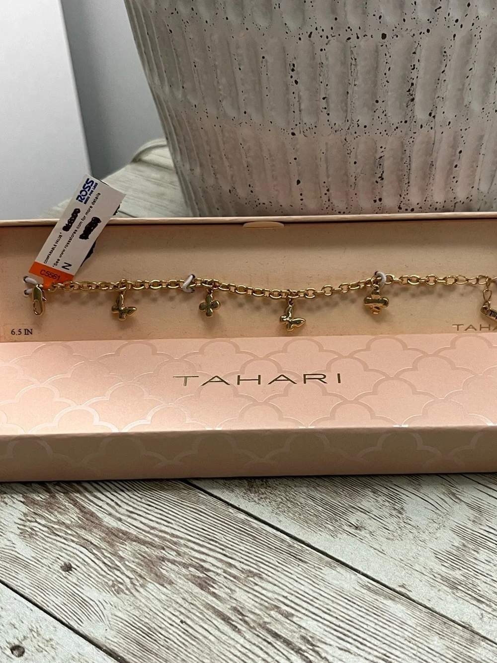 Tahari charm bracelet
